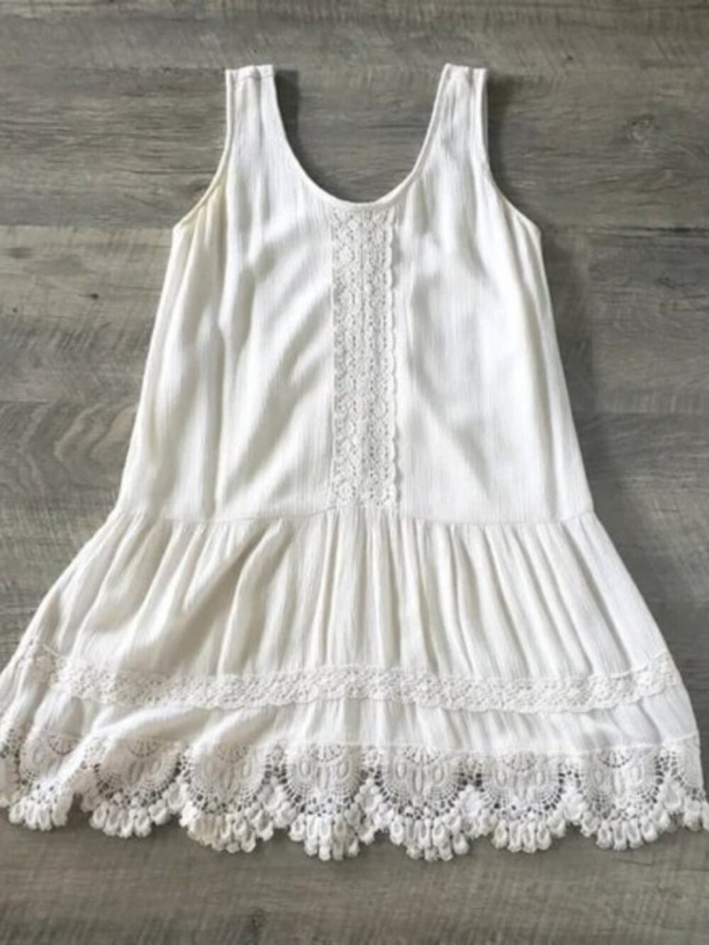 Xhilaration Boho Cream Dress.